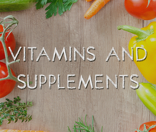 vitamins and supplements category